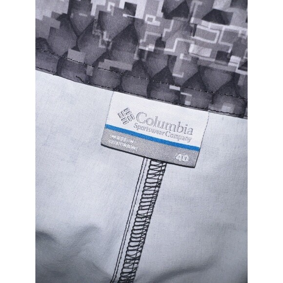 Columbia PFG Offshore II Mens Sz 40 Grey camo Board Shorts Fishing Swim UPF 50 - Picture 5 of 9